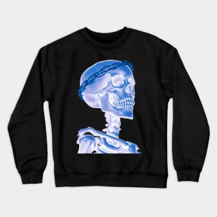 Human Skull V4 ALT3 Crewneck Sweatshirt